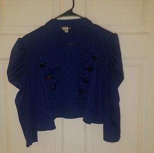 cropped blazer -fashion to figure